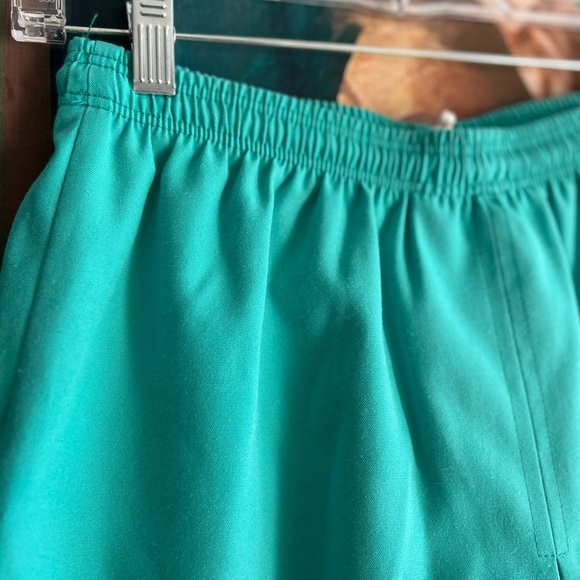 90s TanJay Teal High Rise Shorts Relaxed Fit 10P - Picture 4 of 15